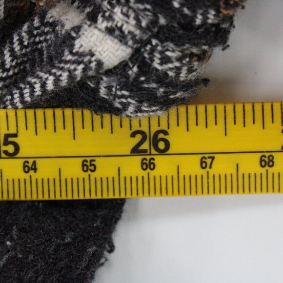 Natural Reflections Flannel Shirt Women Multicolor Plaid Button Down Collared 1X - Picture 8 of 9